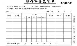 訂貨單聯單圖片