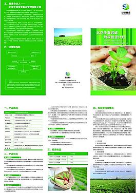 公司三折页图片