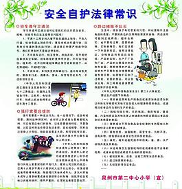 安全自護法律常識圖片