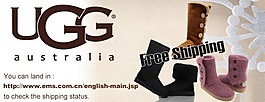 ugg雪地靴宣傳廣告圖片