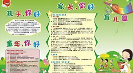 幼兒園展板圖片
