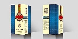 白酒包装 (展开图)图片