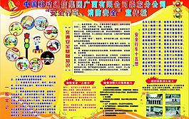 交通安全板報(bào)圖片