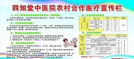 新農合展板 新型農村合作醫療展板圖片