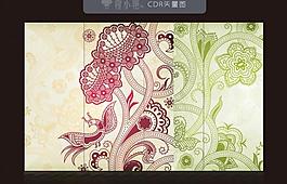 移門花紋圖片