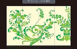 移門花紋圖片
