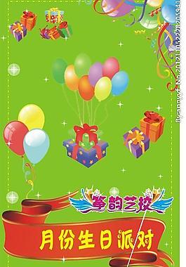 生日派對圖片