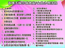 娛樂城會員辦理展板圖片