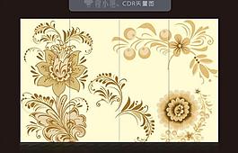 移門花紋圖片