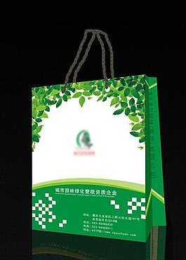 精美手提袋設(shè)計 (注平面圖)圖片