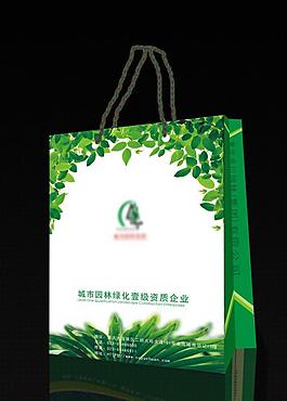 精美手提袋設(shè)計 (注平面圖)圖片