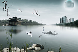 地產(chǎn)文化展板素材