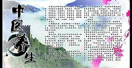 中醫(yī)養(yǎng)生展板圖片