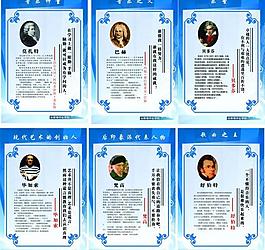 小学 学校 名人名言 展板图片