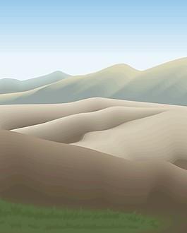 群山油畫