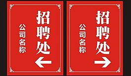 招聘展架圖片