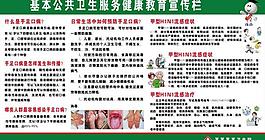 公共衛(wèi)生健康宣傳欄圖片