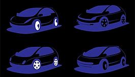 汽車圖標(biāo)矢量素材圖片