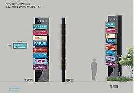 戶外導視立柱圖片