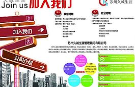 招聘宣傳單頁圖片