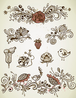 花紋素材圖片