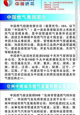中國燃氣集團簡介圖片