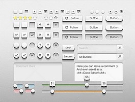 UI工具包PSD分层素材