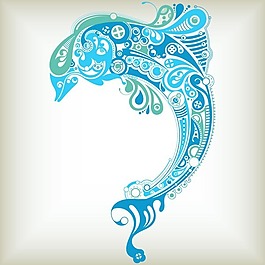 矢量海豚