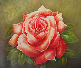 花卉油畫