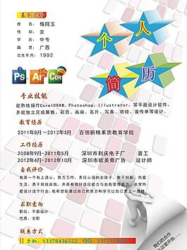 簡(jiǎn)歷圖片