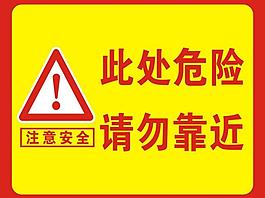 此处危险图片