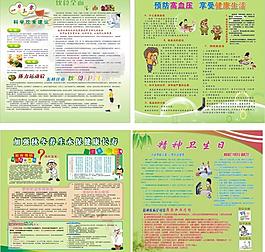 健康展板图片