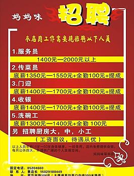 招聘海報(bào)圖片