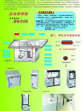 節(jié)能飲水機宣傳單圖片