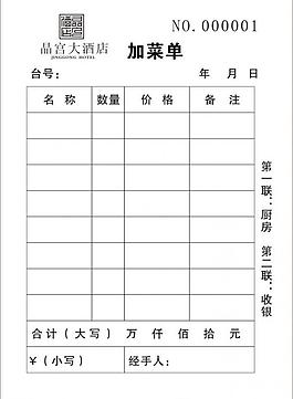 加菜单2图片