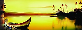 中國風素材海報