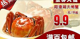 陽澄湖大閘蟹 淘寶 淘寶鉆展圖圖片