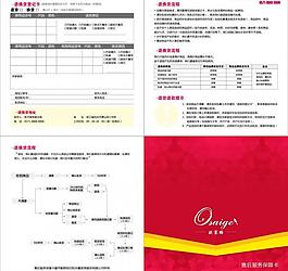 淘寶退換貨售后服務卡圖片