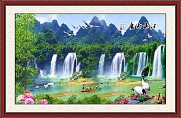 山水畫素材下載