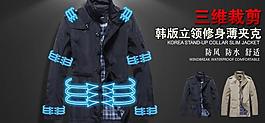 淘寶夾克海報(bào)圖片