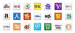 網站LOGO圖標素材PSD分層