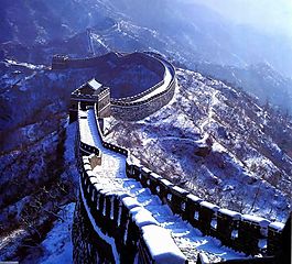 雪中長城