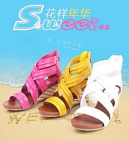 女鞋海报图片