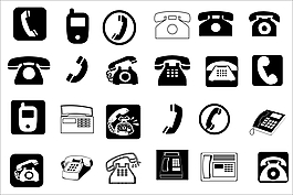 電話標志 標識 電話 矢量 CDR