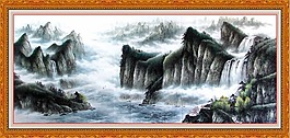 國畫山水