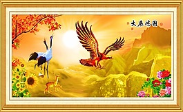 油画风景素材下载