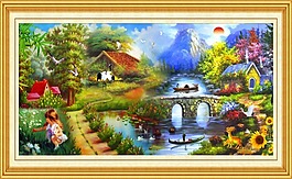 油畫(huà)風(fēng)景