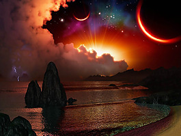 夢幻背景