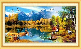 油画风景