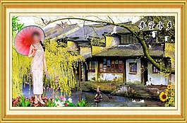 油畫風景